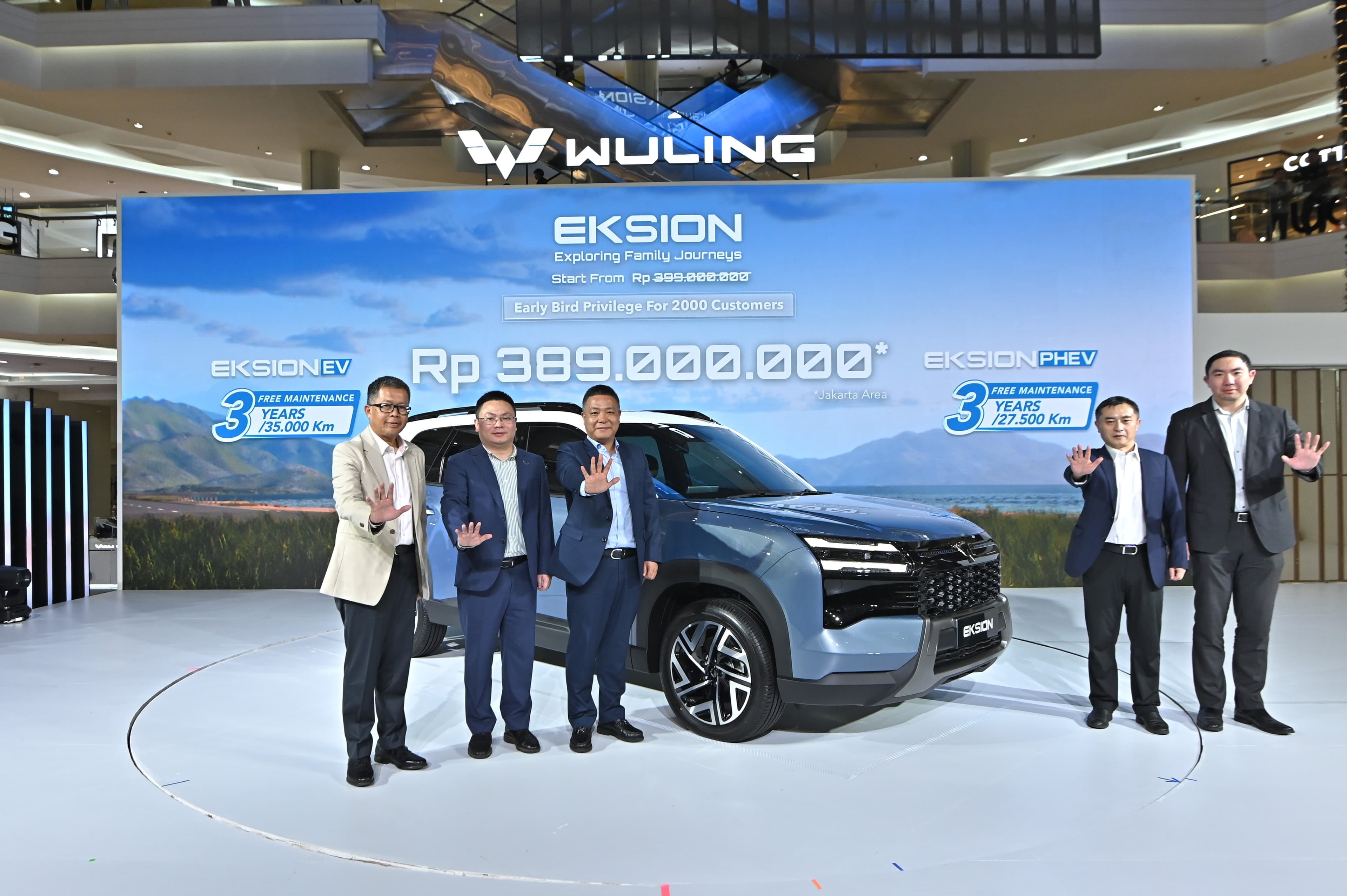 Wuling Eksion Resmi Meluncur di Indonesia, SUV 7-Seater dengan Teknologi EV & PHEV